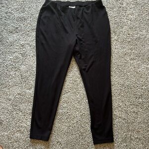 J. Jill Dark Brown Ponte Leggings